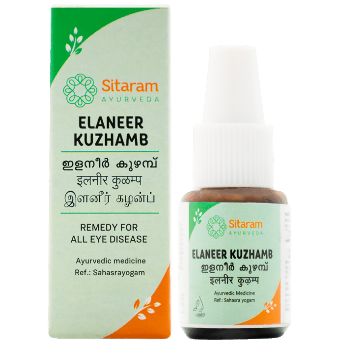 Sitaram Ayurveda Elaneer Kuzhambu Eye Drops 