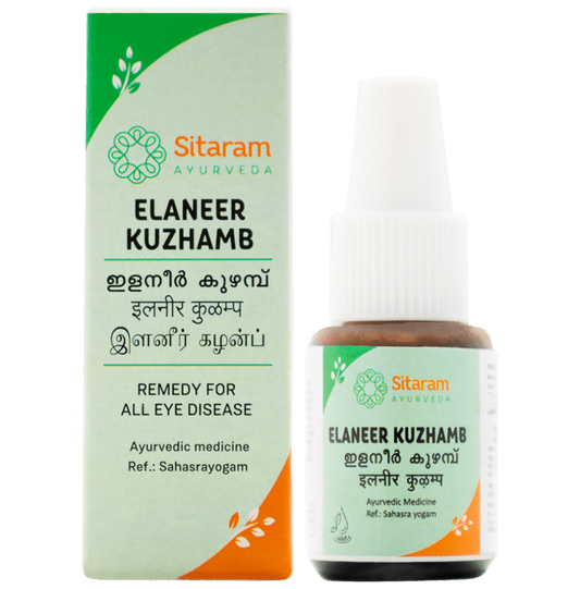 Sitaram Ayurveda Elaneer Kuzhambu Eye Drops 