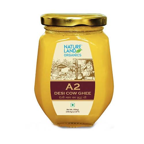 Nature Land Organics A2 Desi Cow Ghee | Certified Pure Cow Ghee | Nutritious Organic Desi Ghee 
