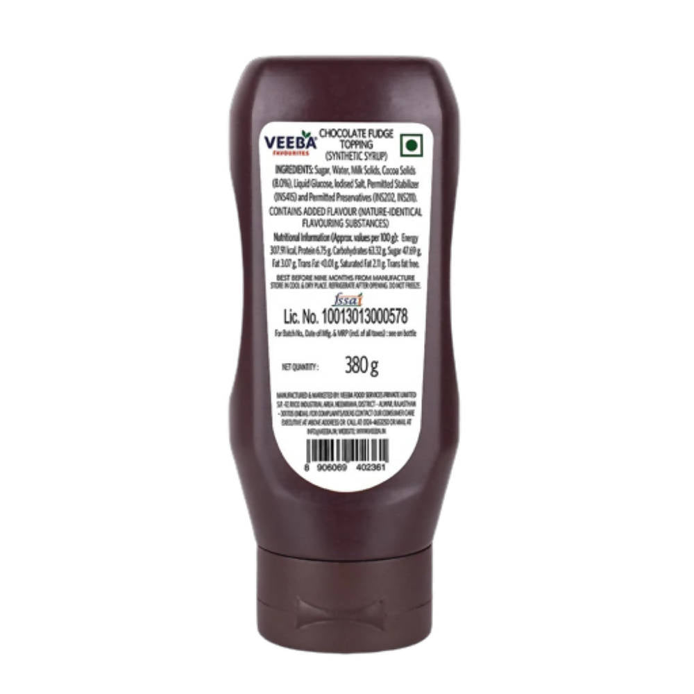 Veeba Chocolate Fudge Topping