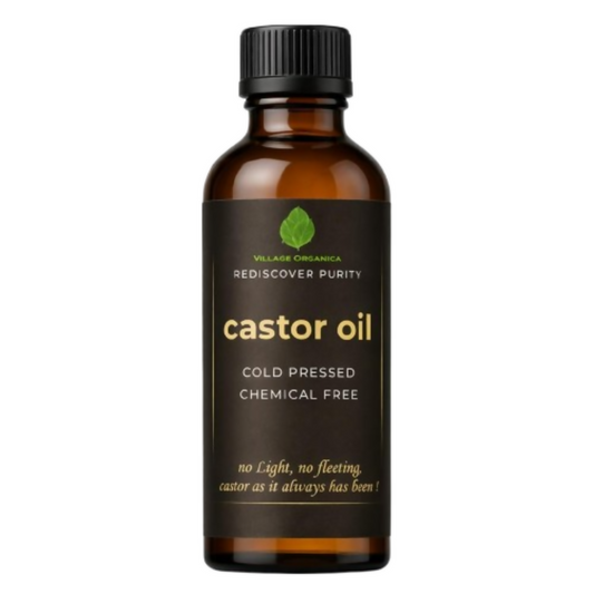 Village-Organica Cold Pressed Castor Oil  Grab2Buy Village-Organica Grab2Buy