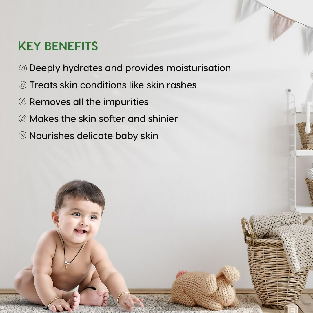 ShuShu Babies Cuddly Bear Natural Baby Soap (under 0-3 Years Baby) 