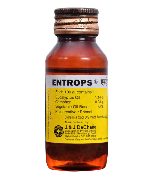 J & J Dechane Ayurvedic Entrops Drops 
