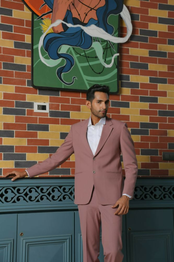 Vienna Mauve Blazer Set – 4-Way Stretch Tailored Suit For Men | Wedding & Party Wear by Hilo Design  Grab2Buy Hilo Design Grab2Buy