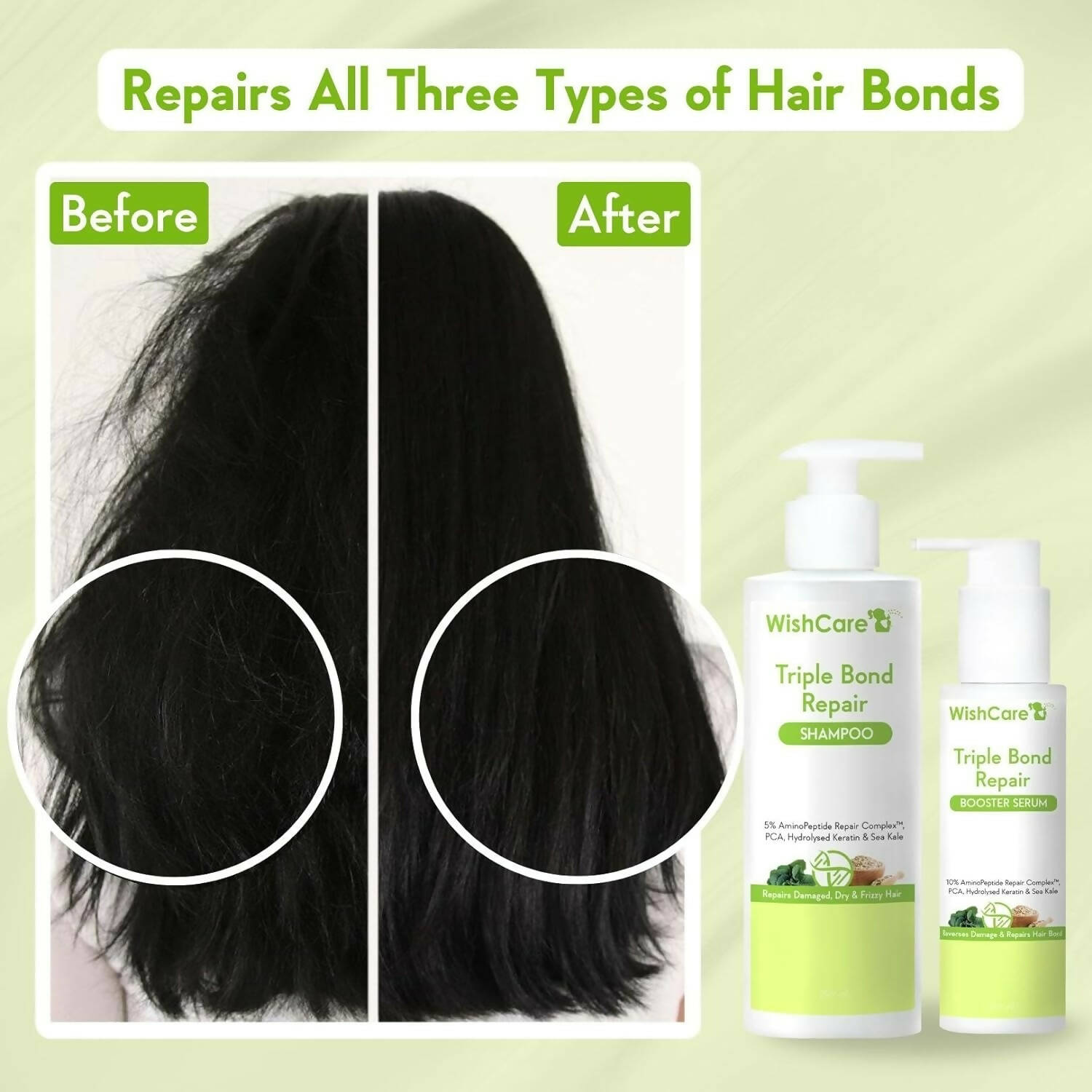 WishCare Triple Bond Repair Booster Serum  Grab2Buy Wishcare Grab2Buy
