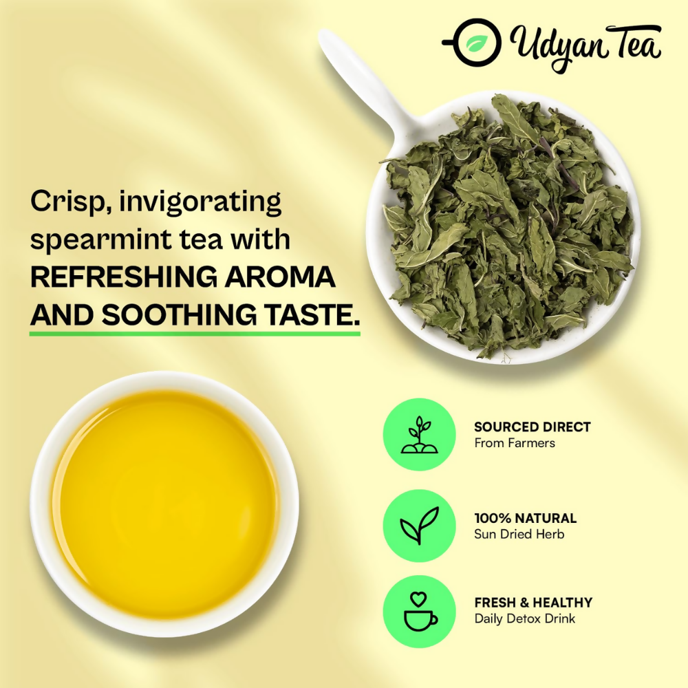 Udyan Tea Spearmint Herbal Tea  Grab2Buy Udyan Tea Grab2Buy