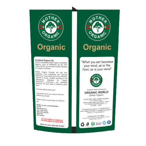 Mother Organic Roasted Chana Sattu