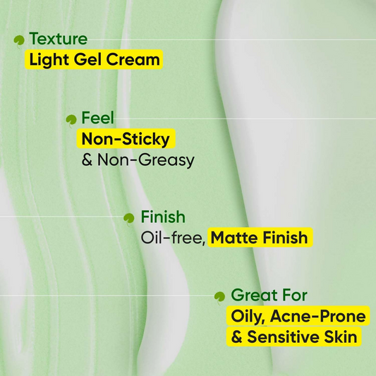 Dot & Key CICA Calming Mattifying Sunscreen SPF 50 For Oily Acne Prone & Sensitive Skin Genie India