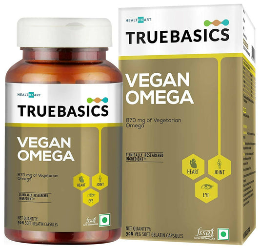 TrueBasics Vegan Omega Capsules 