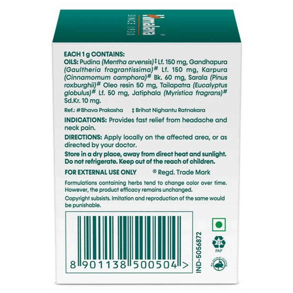 Himalaya Herbals Rumalaya Pain Balm 