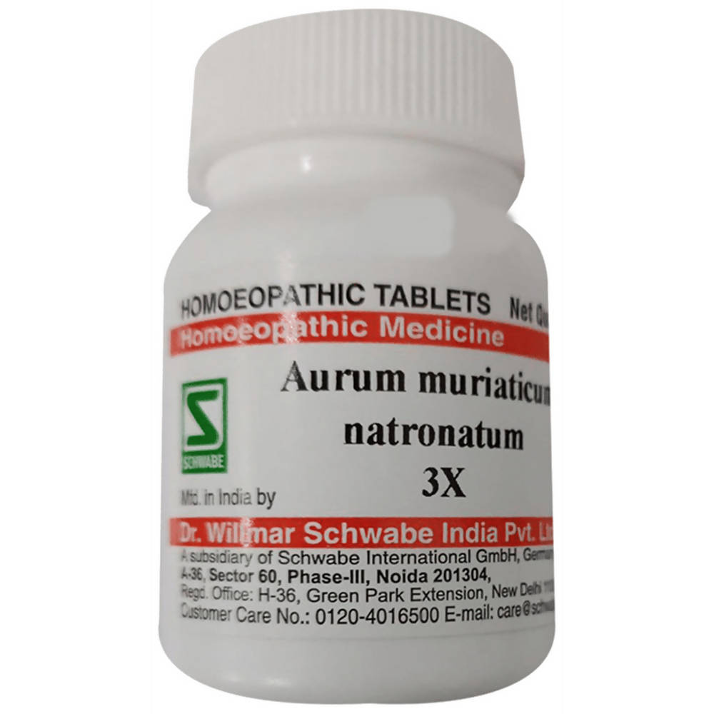 Dr. Willmar Schwabe India Aurum Muriaticum Natronatum Trituration Tablet 