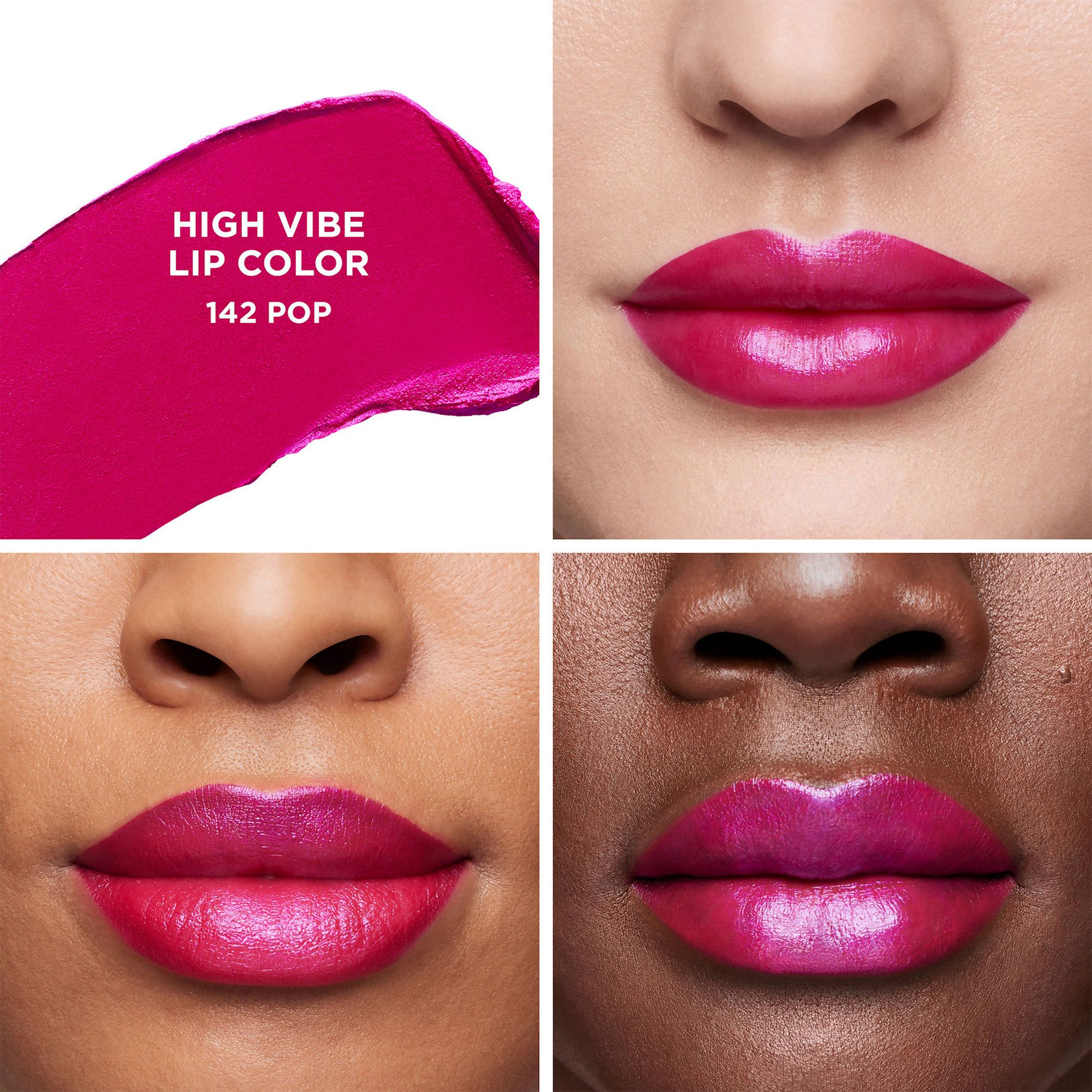 Laura Mercier High Vibe Lip Color - 142 Pop 