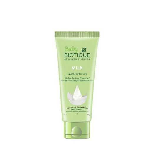 Biotique Milk Soothing Cream Moisture To Baby - Grab2buy