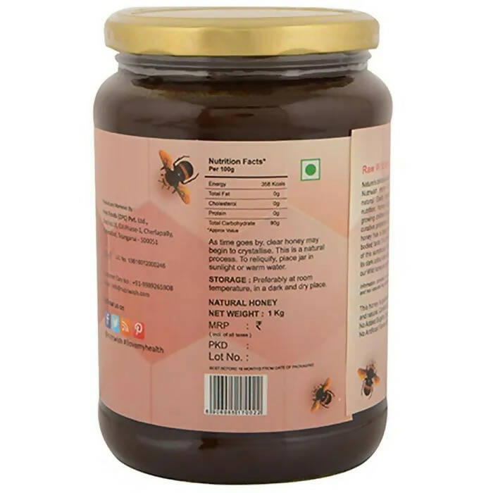 Nutriwish 100% Pure Organic Honey Wild Forest 