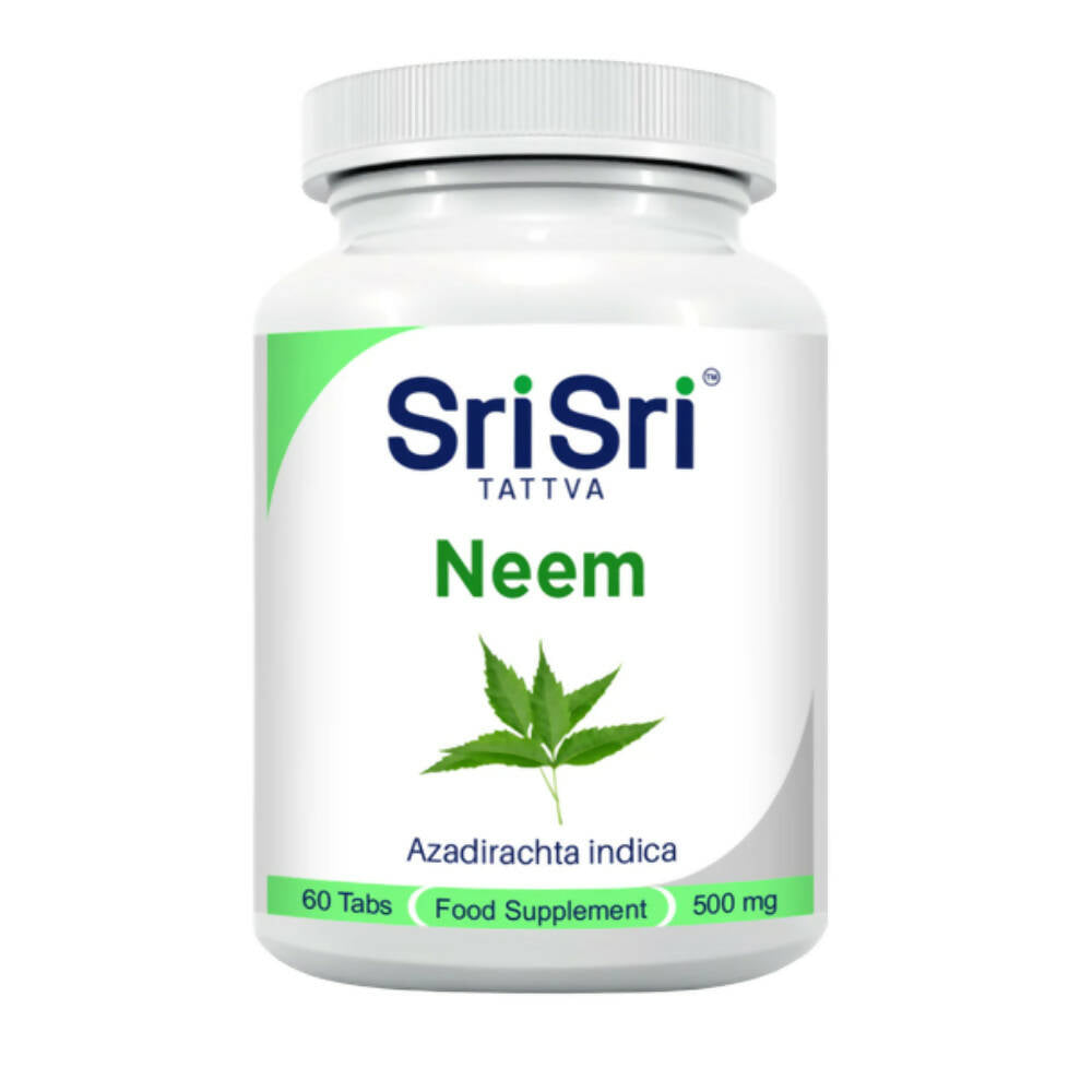 Sri Sri Tattva USA Neem Tablets 
