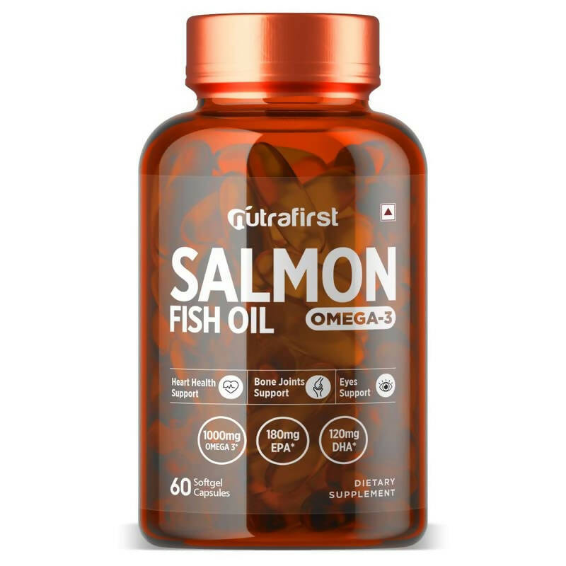 Nutrafirst Salmon Fish Oil Capsules - Grab2buy