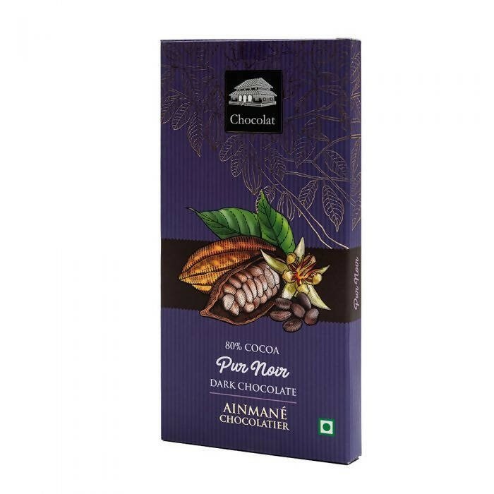 Ainmane Pur Noir Dark Chocolate 80% Cocoa - Grab2buy