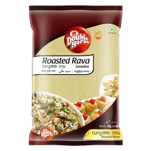 Double Horse Semolina Roasted Rava - Grab2buy