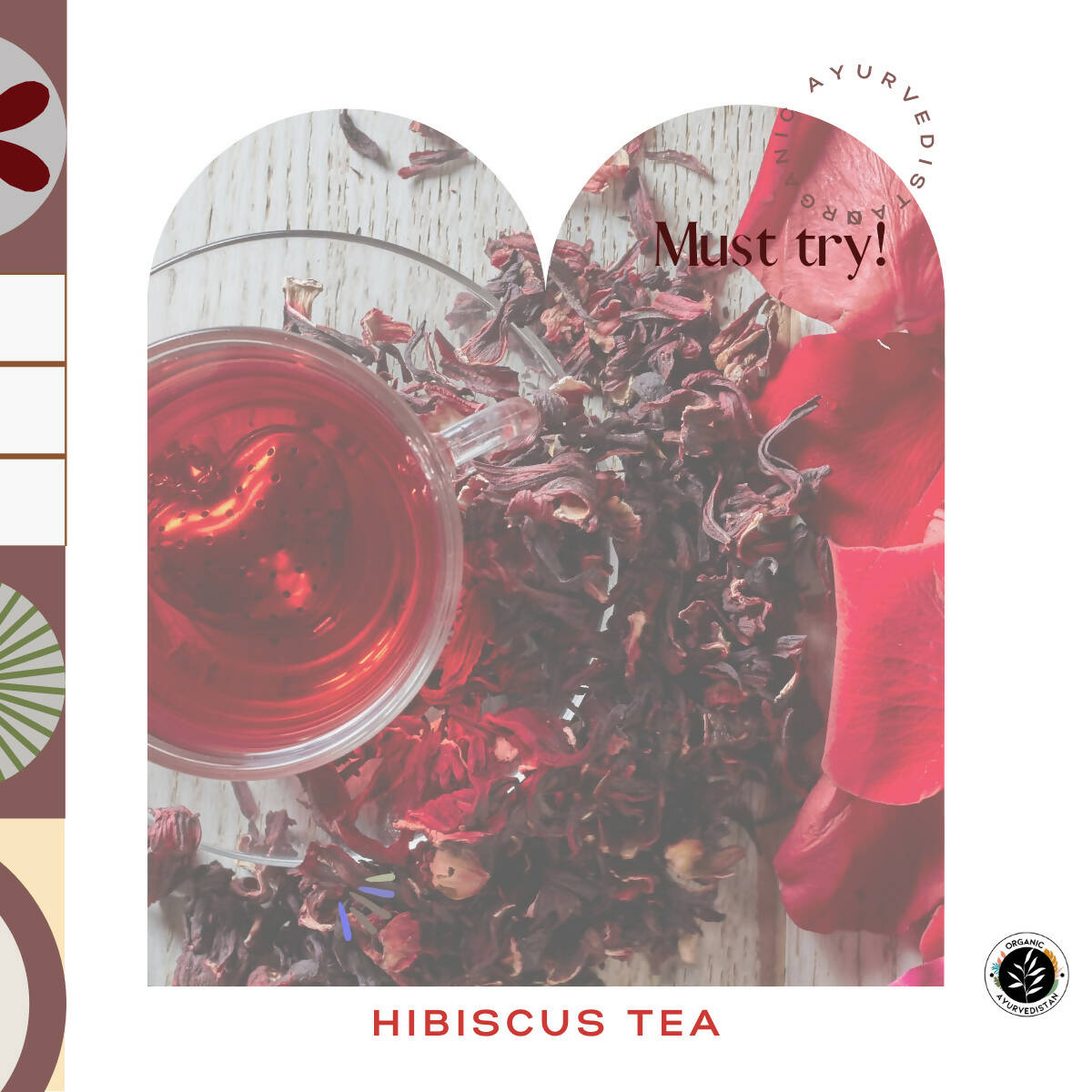 Organic Ayurvedistan Hibiscus Powder 