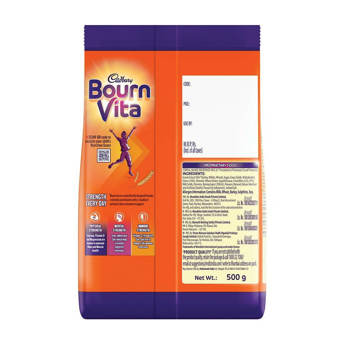 Cadbury Bournvita Chocolate Nutrition Drink - Grab2buy