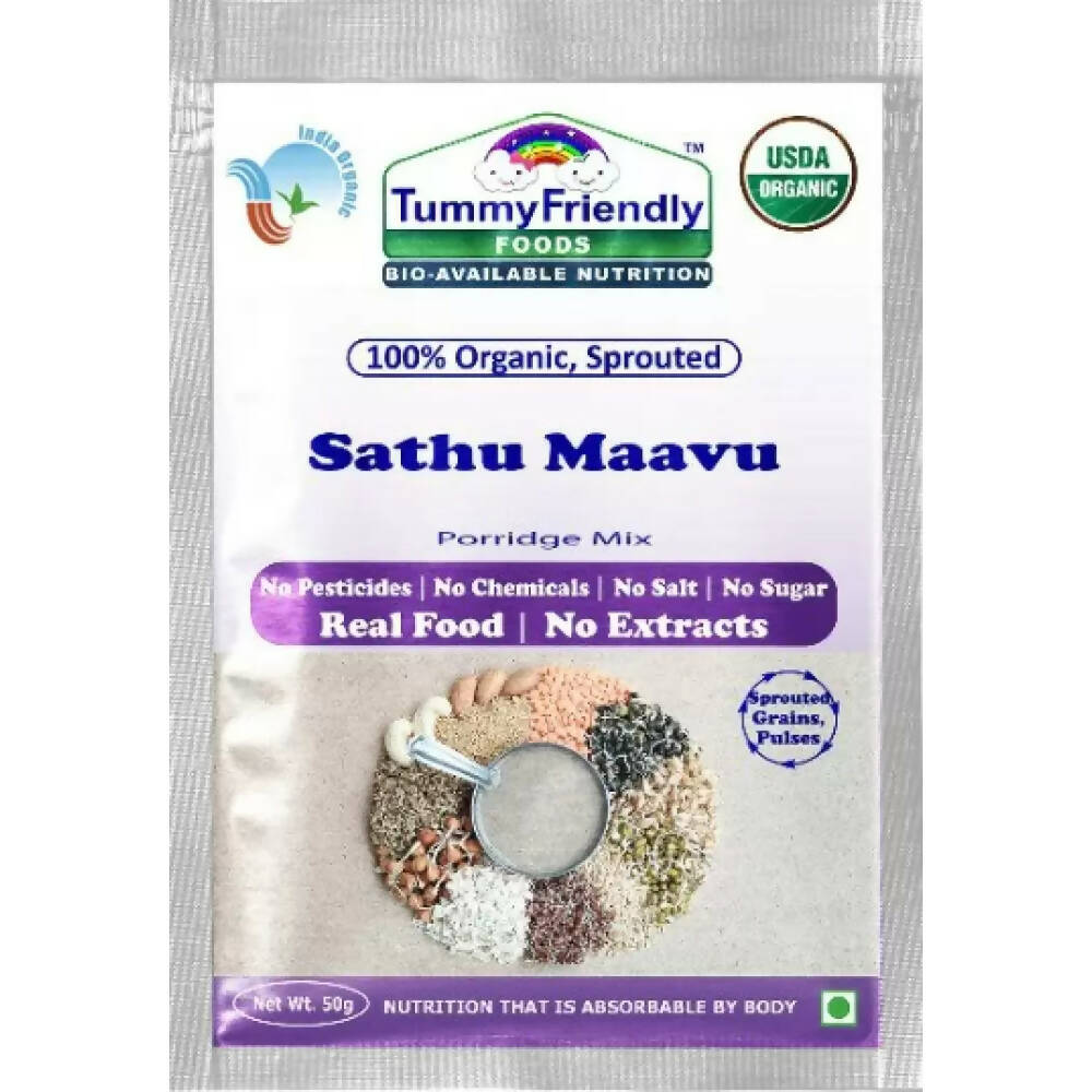 TummyFriendly Foods Certified Stage3 Porridge Mixes Trial Packs - Ragi, MultiGrain, Oats, Sathu Maavu for 8 Months Old Baby  Grab2Buy TummyFriendly Foods Grab2Buy