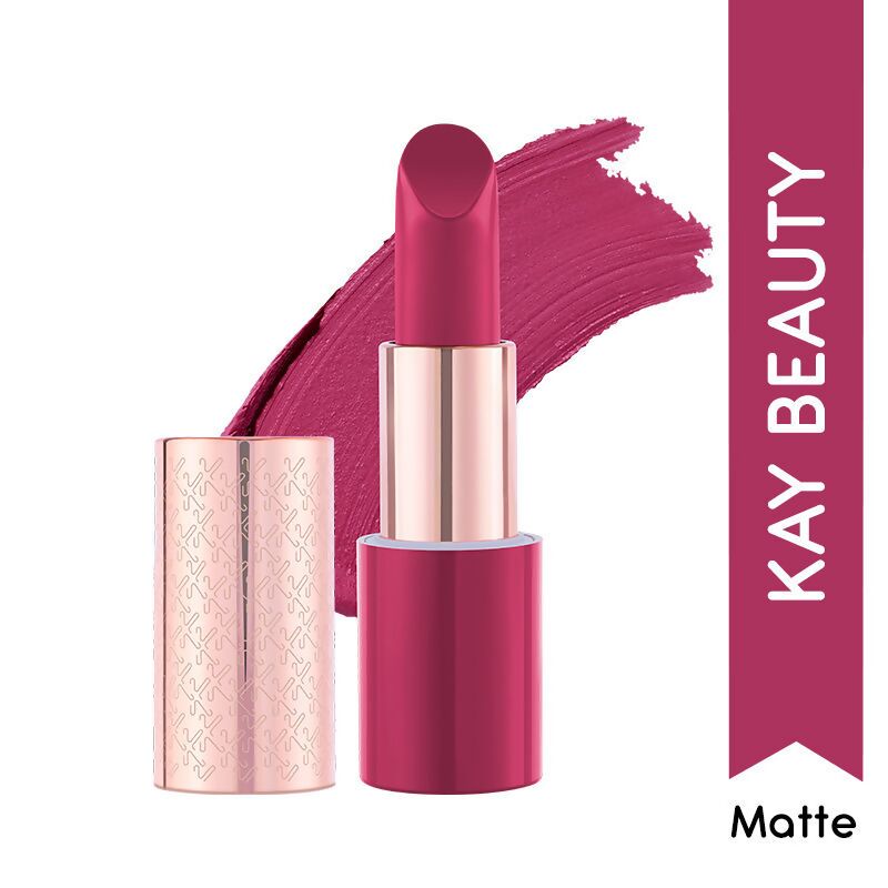 Kay Beauty By Katrina Kaif Matte Drama Long Stay Lipstick - Superhit 