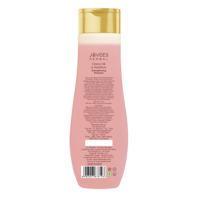 Jovees Red Onion Oil & Bamboo Strengthening Shampoo