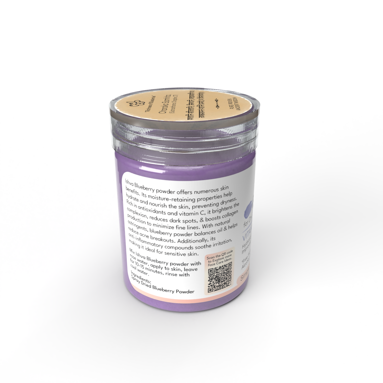 Ishva Blueberry Powder For Skin 
