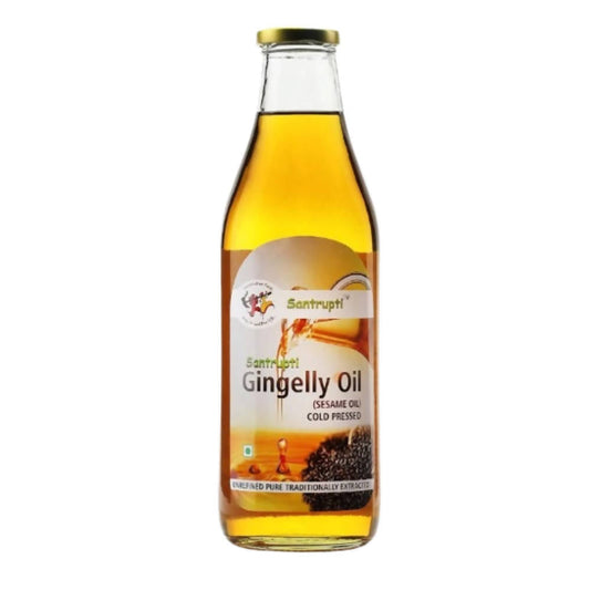Santrupti Gingelly/Sesame Oil (Cold Pressed) - Grab2buy