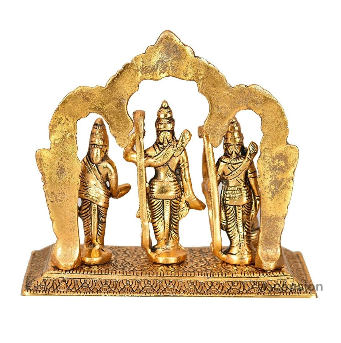 Ascension Metal Lord Ram Darbar Idol - Grab2buy