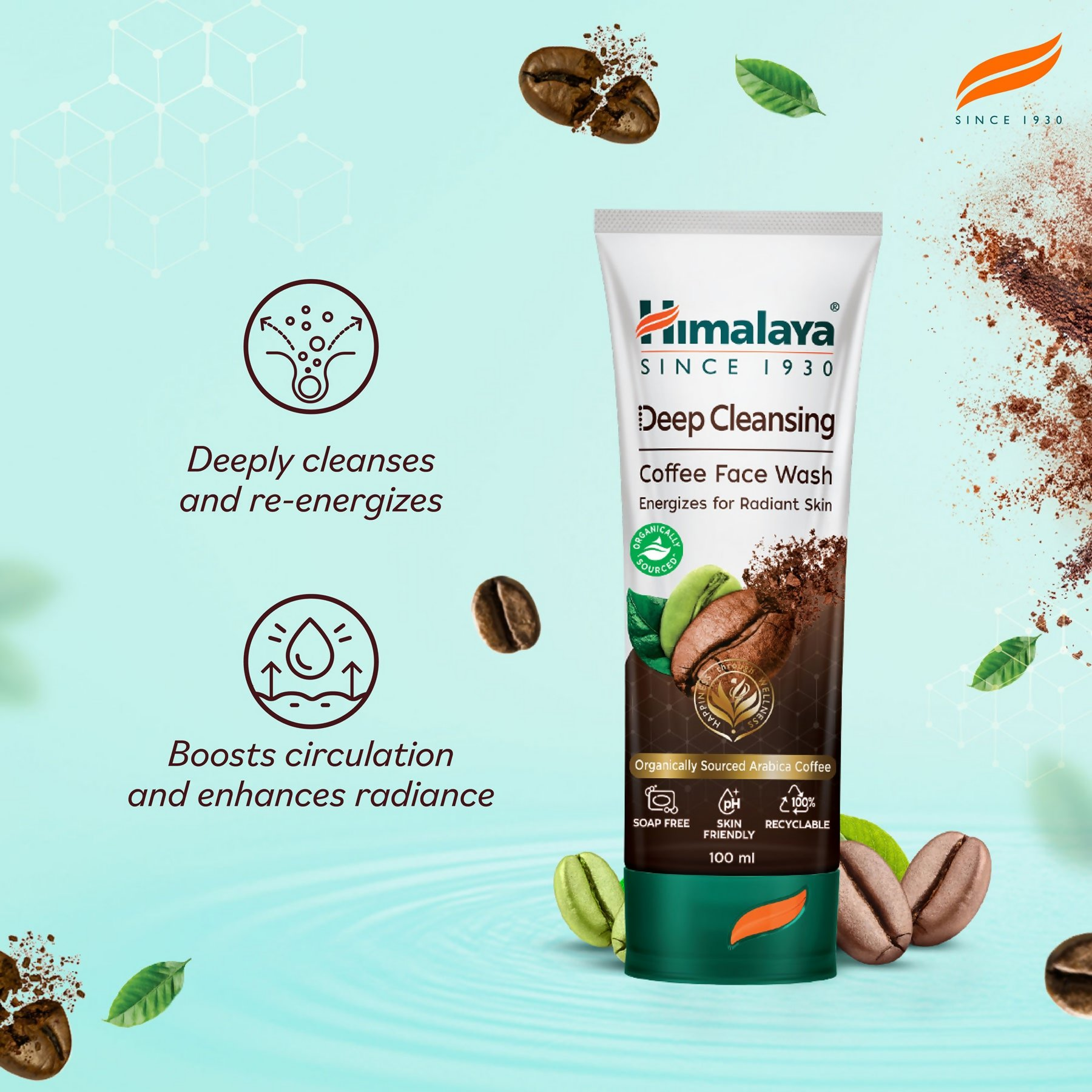 Himalaya Herbals Deep Cleansing Coffee Face Wash 