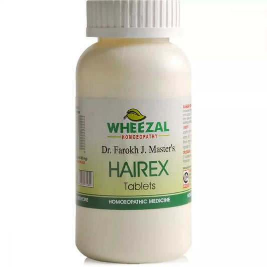 Wheezal Homeopathy Hairex Tablets - Grab2buy