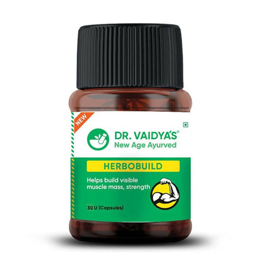 Dr. Vaidya's Herbobuild Capsules - Grab2buy