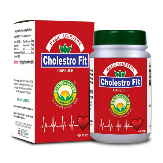Basic Ayurveda Cholestro Fit Capsule 