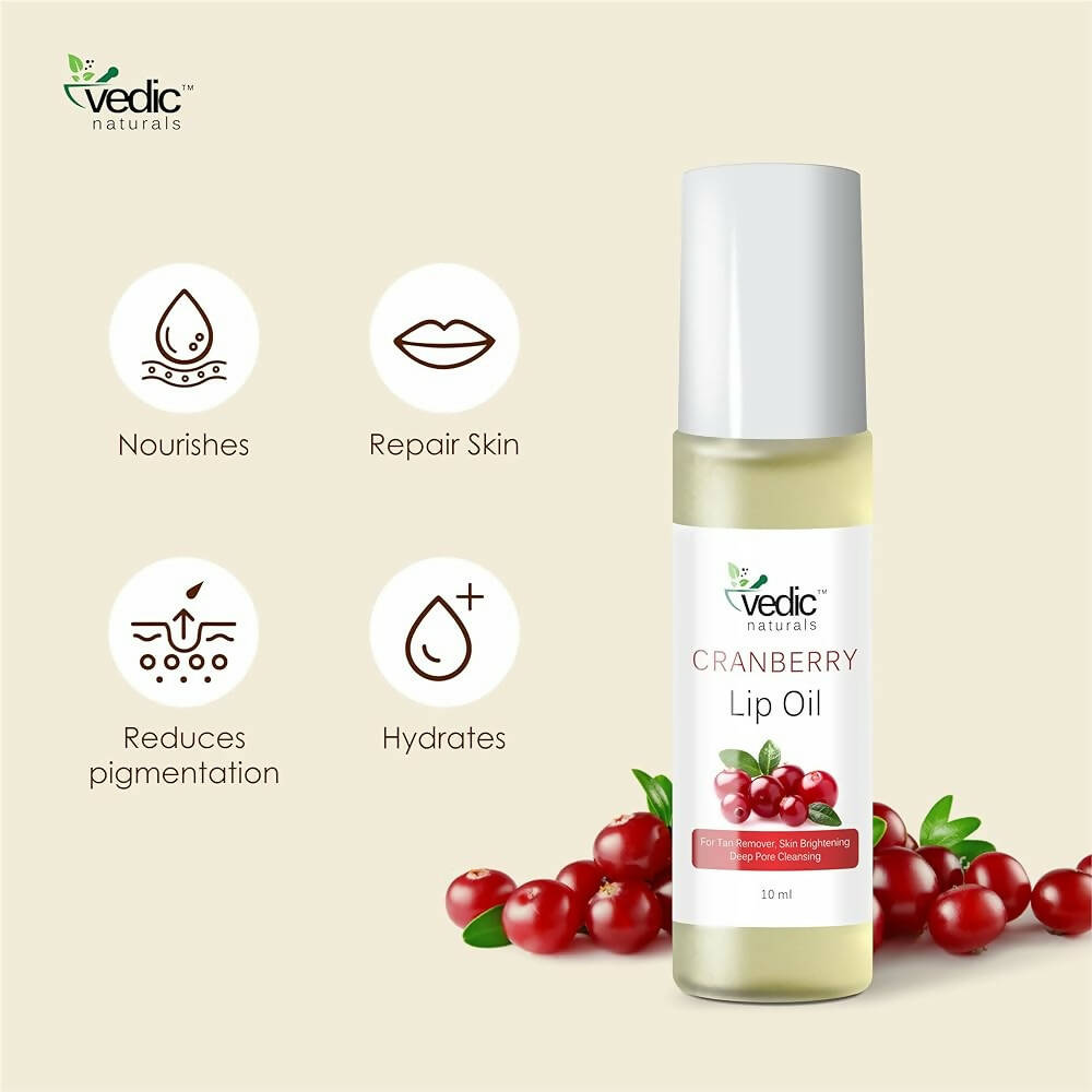 Vedic Naturals Cranberry Lip Oil  Grab2Buy Vedic Naturals Grab2Buy