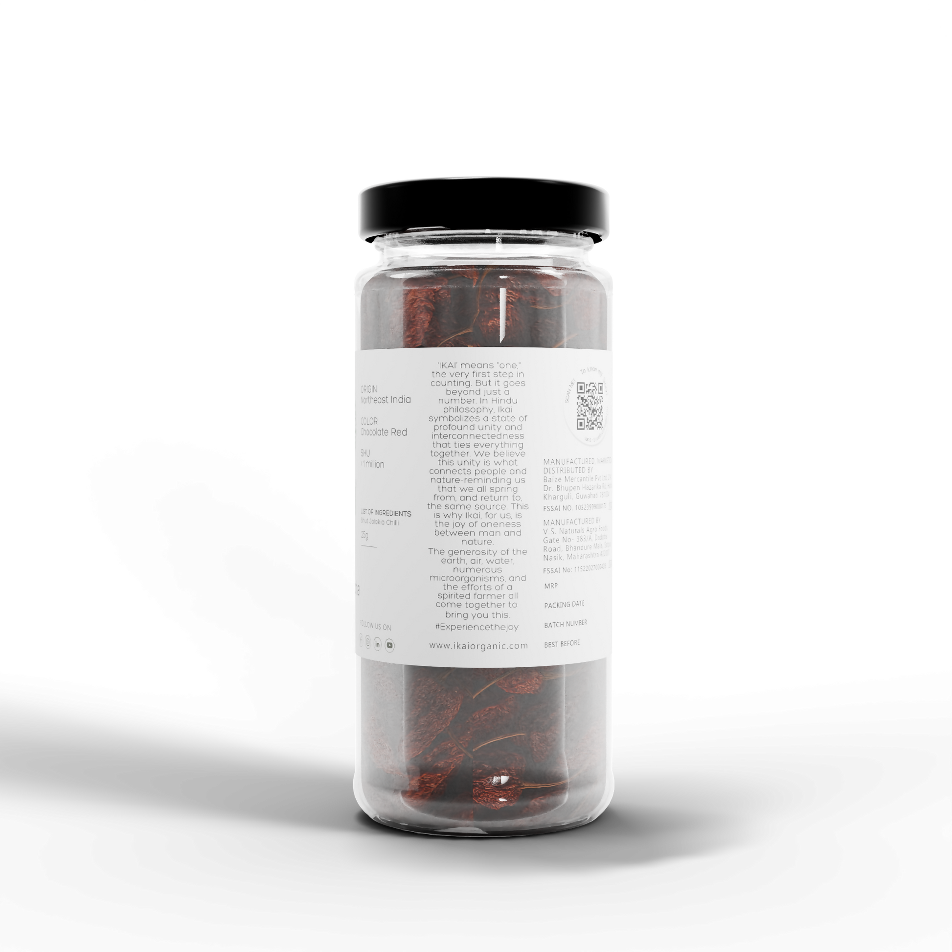 5 -Natural Bhut Jholokia - 25g