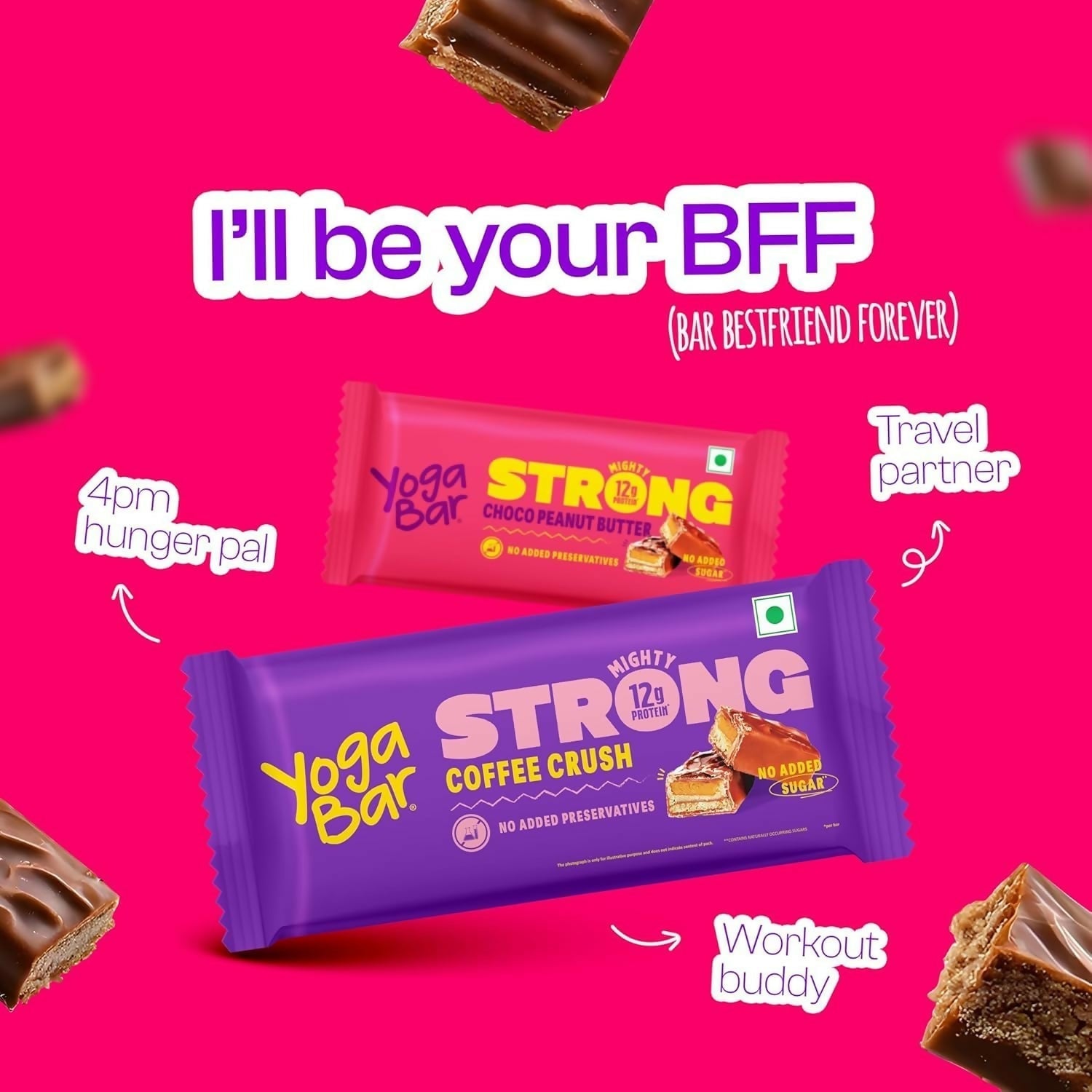 Yoga Bar Strong Coffee Crush Mighty Protein Bar  Grab2Buy Yoga Bar Grab2Buy