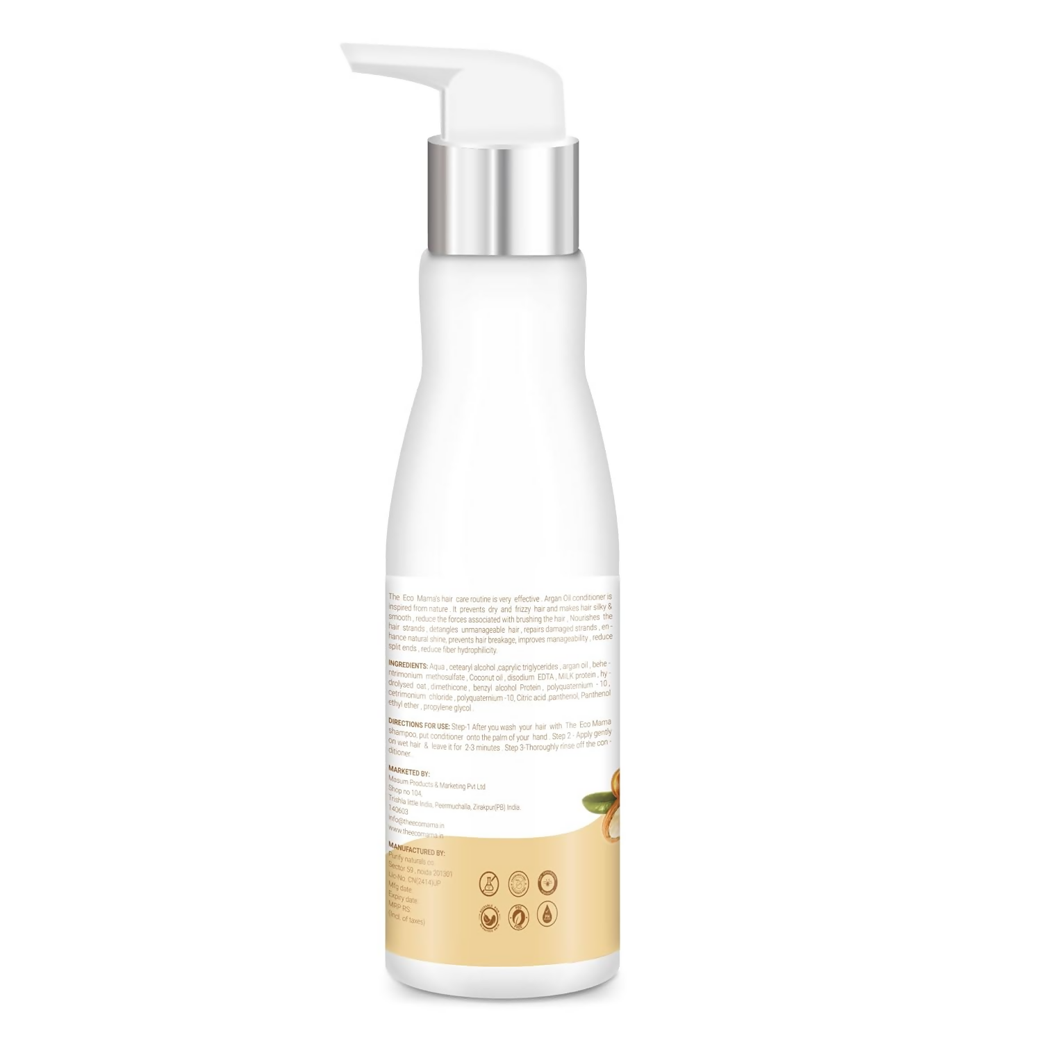The Eco Mama Argan Keratin Hair Conditioner  Grab2Buy The Eco Mama Grab2Buy