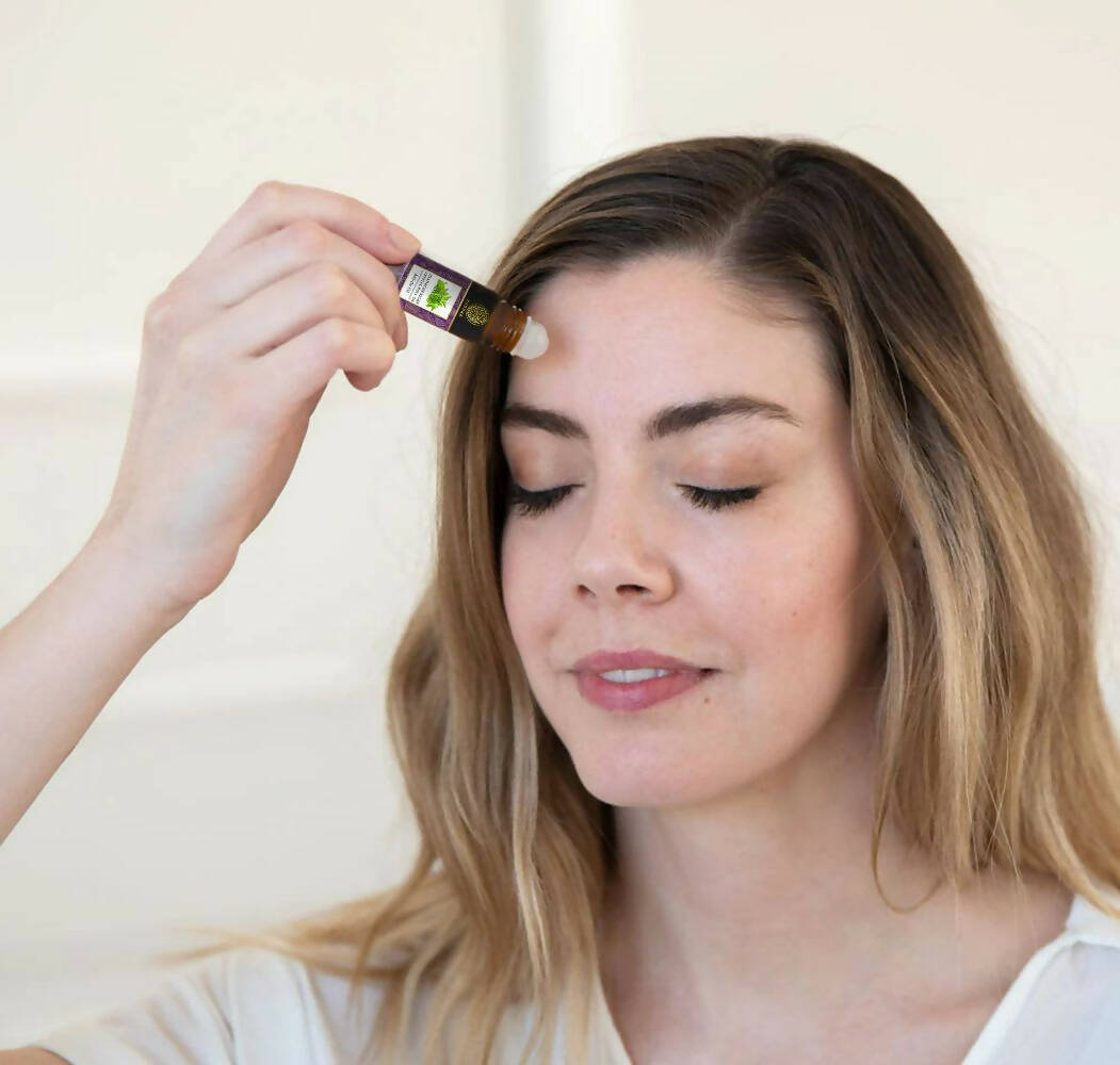 Buddha Natural Crystal Roll-On For Headache Relief 