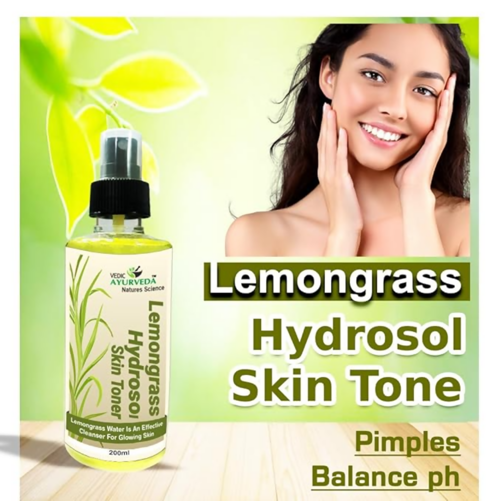 VedicAyurveda Lemongrass Hydrosol Skin Toner  Grab2Buy VedicAyurveda Grab2Buy