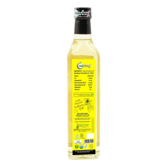 Nutriorg Organic Sunflower Oil - Grab2buy