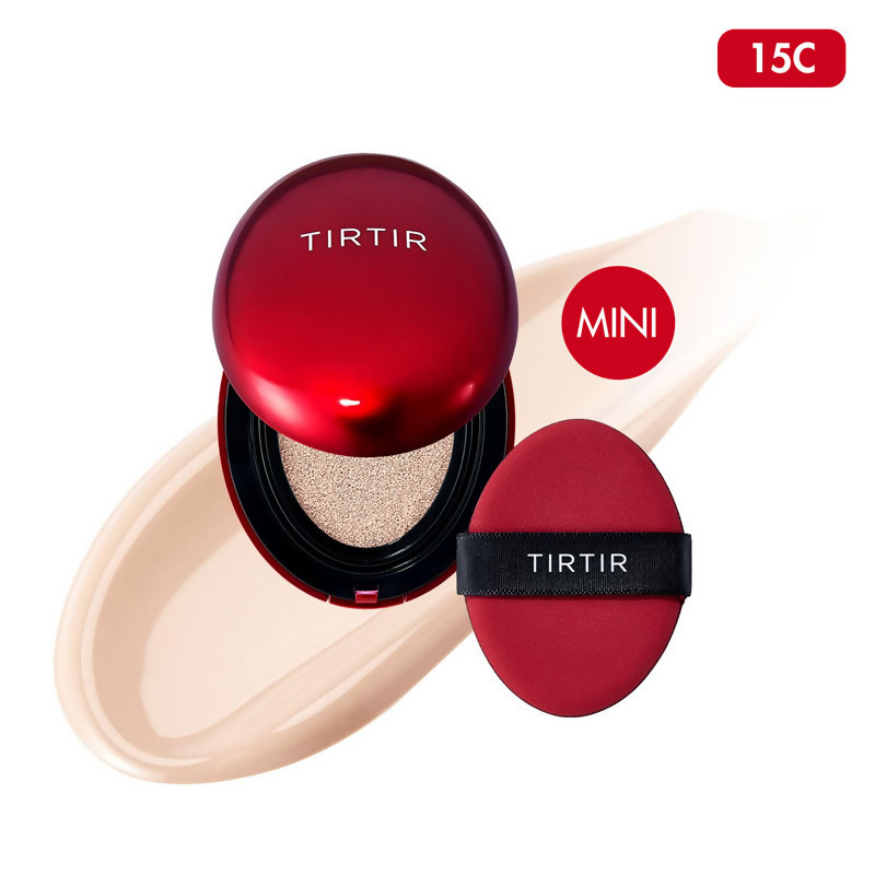 Tirtir Mask Fit Red Mini Cushion Foundation - 15C Fair Porcelain  Grab2Buy Tirtir Grab2Buy