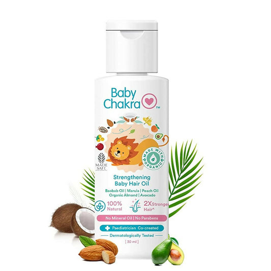 BabyChakra Strengthening Baby Hair Oil - Grab2buy
