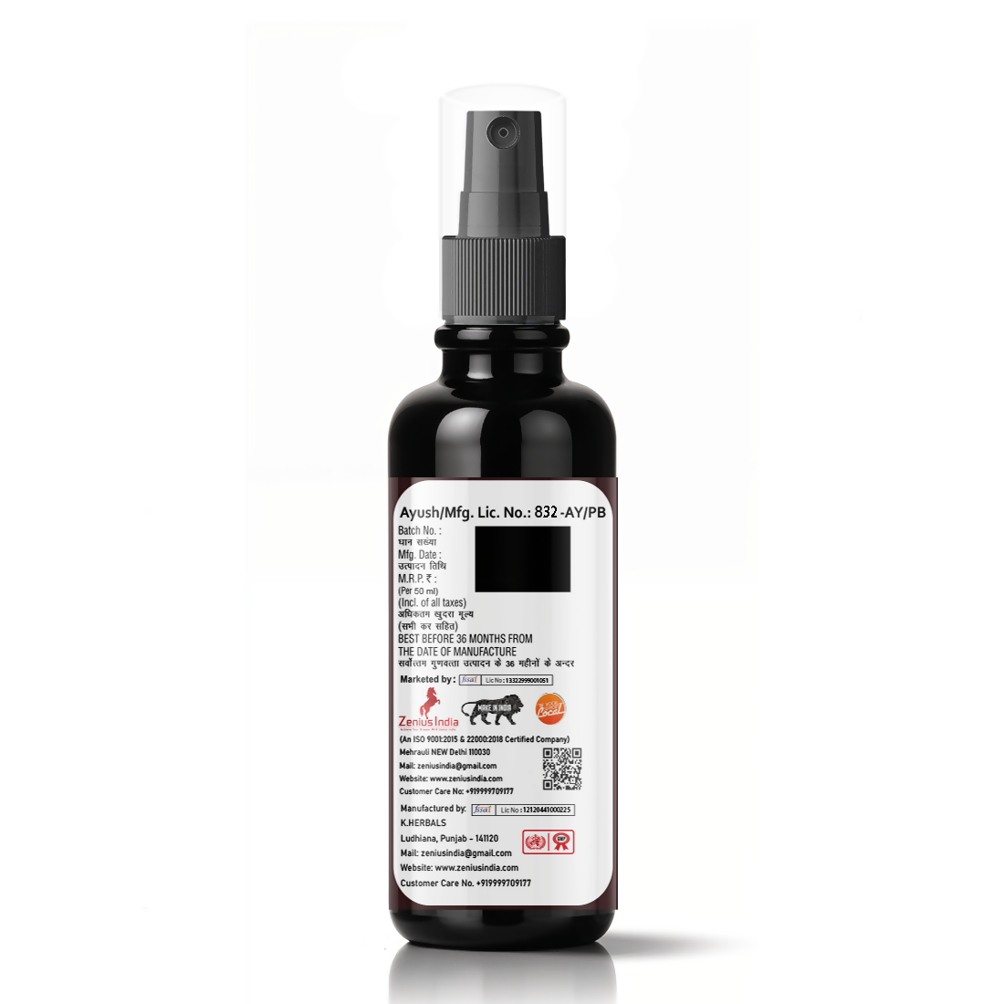 Zenius Hair Serum for Improve Hair Volume and Growth  Grab2Buy Zenius Grab2Buy