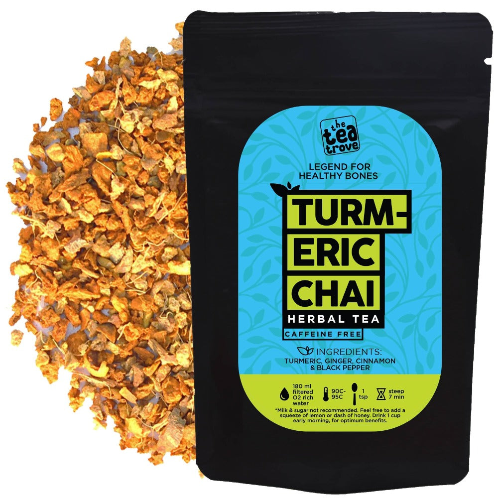 The Tea Trove - Turmeric Chai Herbal Tea  Grab2Buy The Tea Trove Grab2Buy