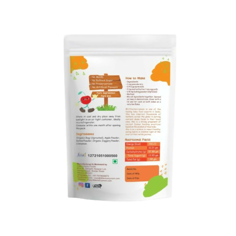 Littlecherrymom Pancake Mix Sprouted Ragi Apple 