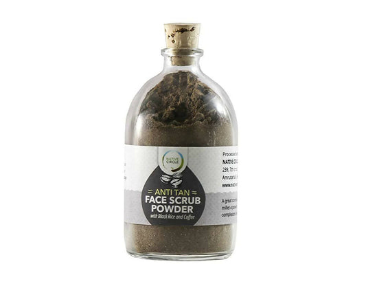 Native Circle Coffee Face Scrub Powder