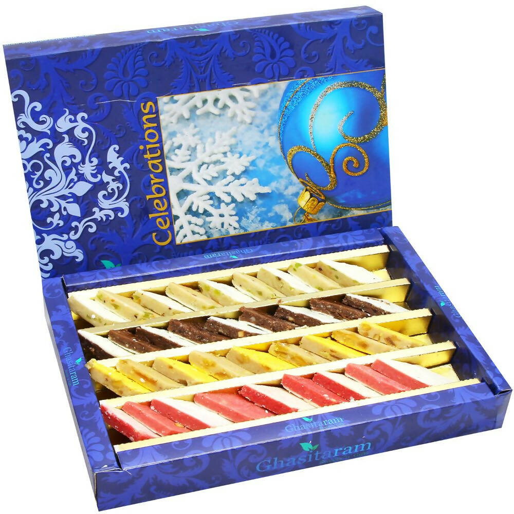 Ghasitaram Assorted Irish Kaju Katli Sweets 