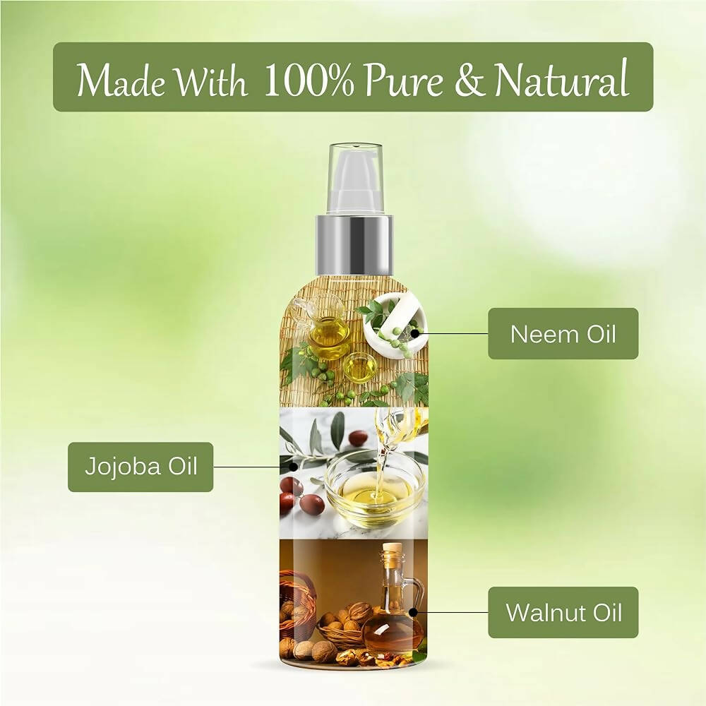 Vedic Naturals Neem Hair Oil With Jojoba Oil & Walnut Oil  Grab2Buy Vedic Naturals Grab2Buy