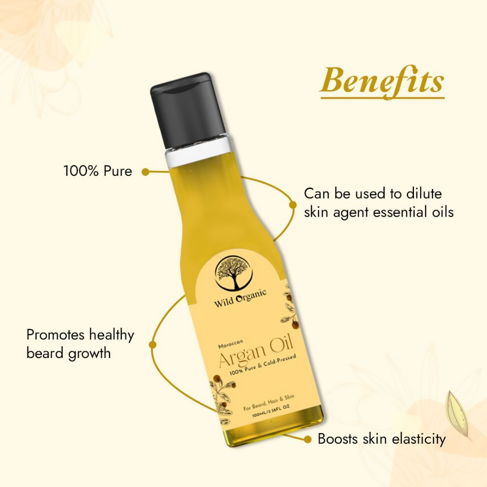 Wild Organic Cold Pressed Argan Hair Oil  Grab2Buy Wild Organic Grab2Buy
